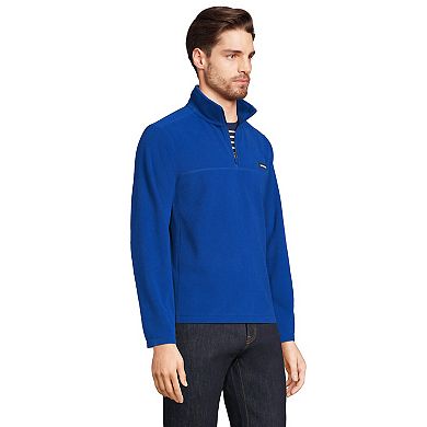 Men's Lands' End Fleece Quarter-Zip Pullover