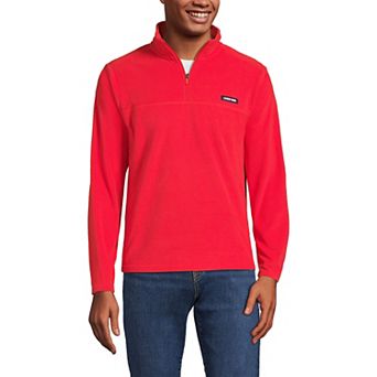 Men's Lands' End Fleece Quarter-Zip Pullover