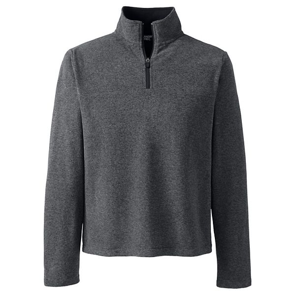 Men's Lands' End Fleece Quarter-Zip Pullover