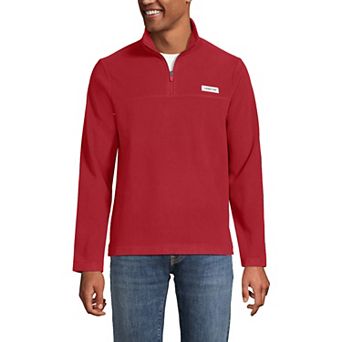 Men's Lands' End Fleece Quarter-Zip Pullover