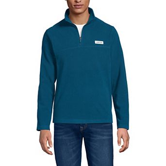 Men's Lands' End Fleece Quarter-Zip Pullover
