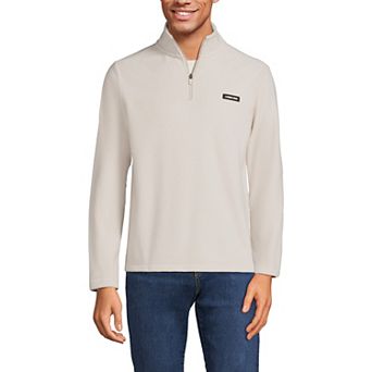 Men's Lands' End Fleece Quarter-Zip Pullover