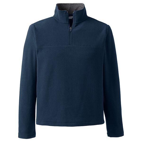 Men's Lands' End Fleece Quarter-Zip Pullover