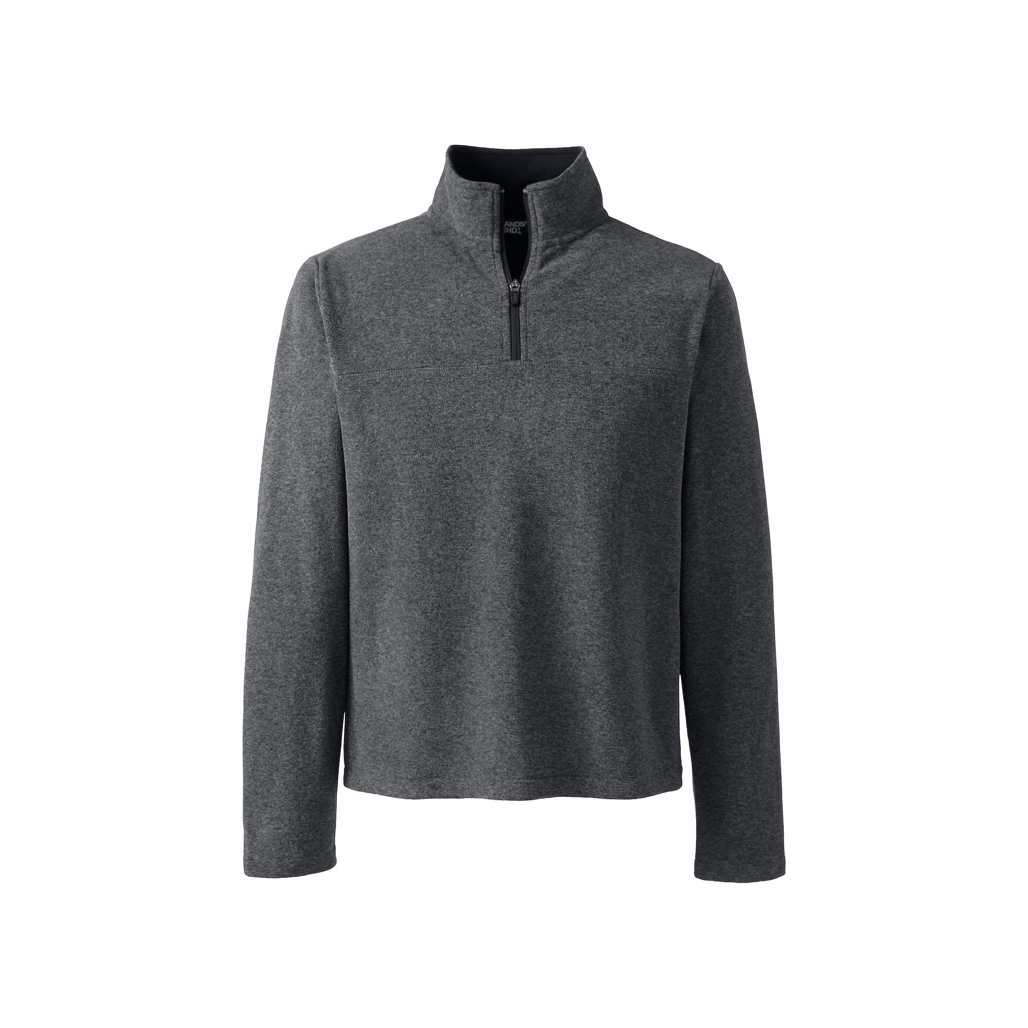 Big & Tall Lands End Fleece Quarter-Zip Pullover, Mens, Size: Medium Tall