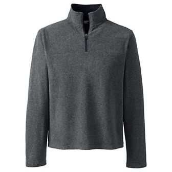 Big & Tall Lands' End Fleece Quarter-Zip Pullover