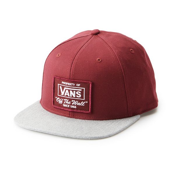 søn Sølv indre Men's Vans® Property of Vans Snapback Hat