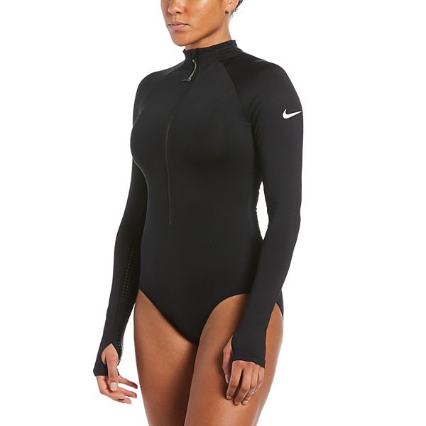 Women's Nike Cloud Dye Long Sleeve One-Piece Swimsuit