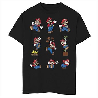 Boys 8-20 Super Mario All The Moves Graphic Tee