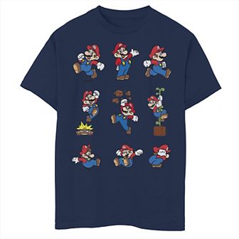 Boys 8-20 Super Mario All The Moves Graphic Tee