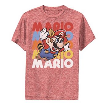 Boys 8-20 Nintendo Super Mario Retro Repeat Raccoon Graphic Tee