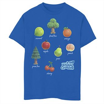 Boys 8-20 Animal Crossing New Horizons Fruit & Trees Graphic Tee