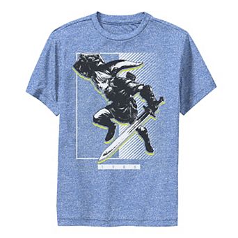 Boys 6-20 Nintendo Zelda Slight Link Gaming Poster Graphic Tee