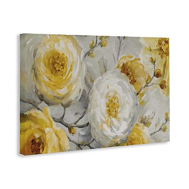 Stupell Home Decor Flower Blossoms Canvas Wall Art