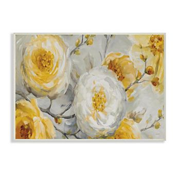 Stupell Home Decor Flower Blossoms Plaque Wall Art
