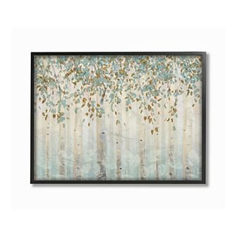 Stupell Home Decor Forest Trees Framed Wall Art