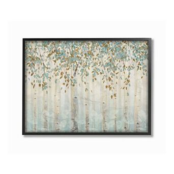Stupell Home Decor Forest Trees Framed Wall Art