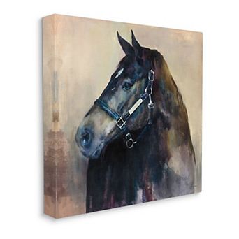 Stupell Home Decor Horse Riding Harness Canvas Wall Art