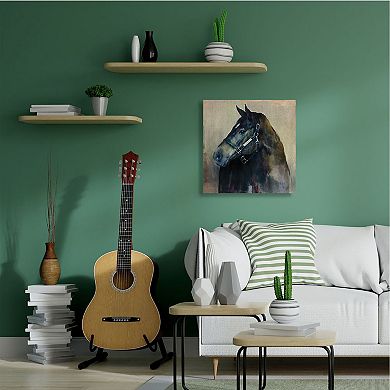 Stupell Home Decor Horse Riding Harness Canvas Wall Art