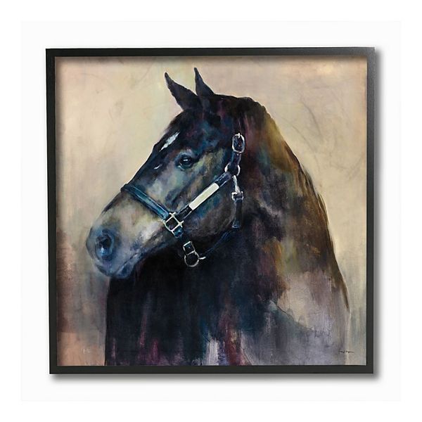 Stupell Home Decor Horse Riding Harness Framed Wall Art