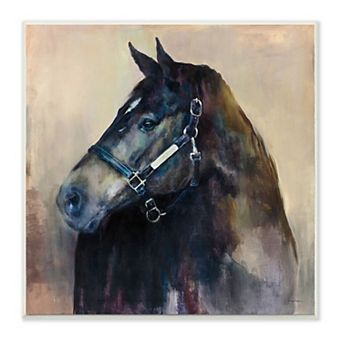 Stupell Home Decor Horse Riding Harness Plaque Wall Art