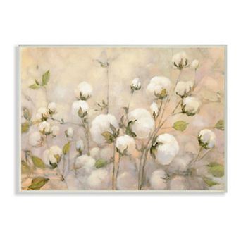Stupell Home Decor Cotton Field Plaque Wall Art