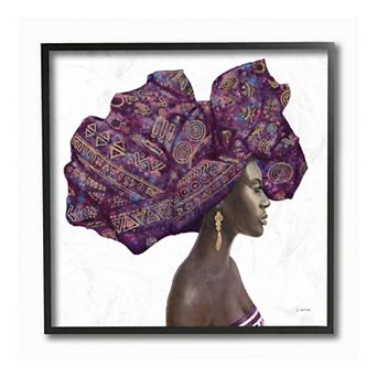 Stupell Home Decor Female Portrait Framed Wall Art