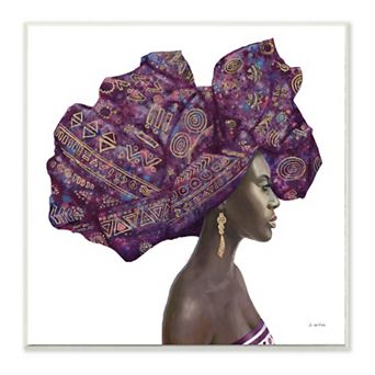 Stupell Home Decor Female Portrait Plaque Wall Art