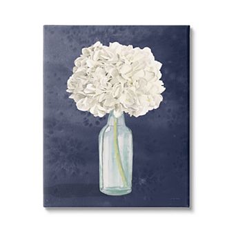 Stupell Home Decor White Floral Bouquet Canvas Wall Art