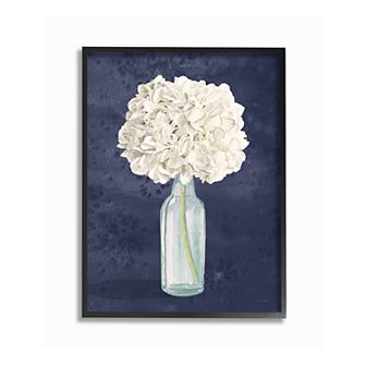 Stupell Home Decor White Floral Bouquet Framed Wall Art