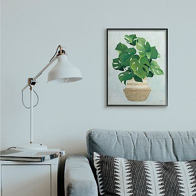 Stupell Home Decor Monstera Plant Framed Wall Art