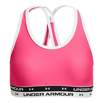 Girls 7-16 Under Armour Crossback Solid Sports Bra