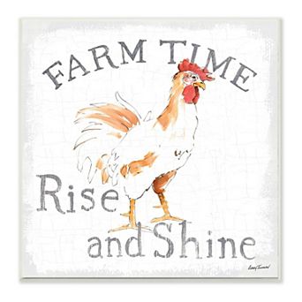 Stupell Home Decor Rise Shine Morning Plaque Wall Art
