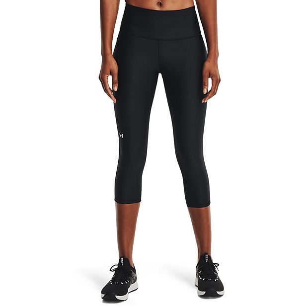 Under Armour Womens HeatGear Armour High Waisted Pocketed No-Slip Capri  Leggings : : Clothing, Shoes & Accessories