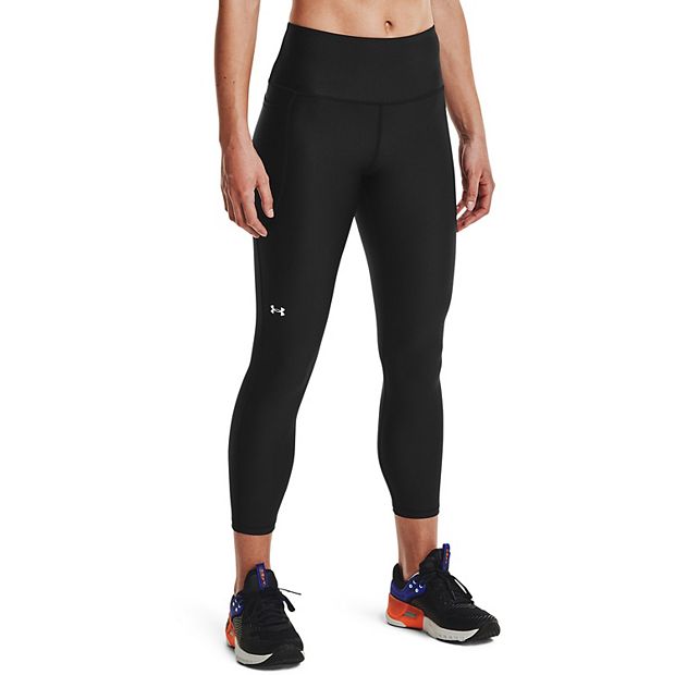 Under Armour Heat Gear Compression Crop Capri Leggings Black