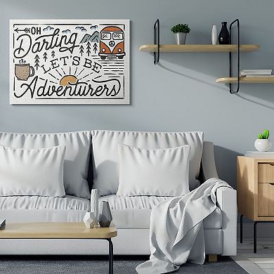 Stupell Home Decor Adventurers Canvas Wall Art