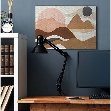 Stupell Home Decor Mountain Range Canvas Wall Art