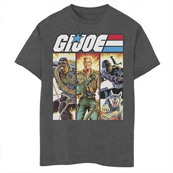 Boys 8-20 G.I. Joe Action Shot Panels Graphic Tee