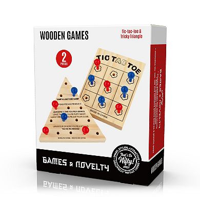 Wooden Game Set of 2