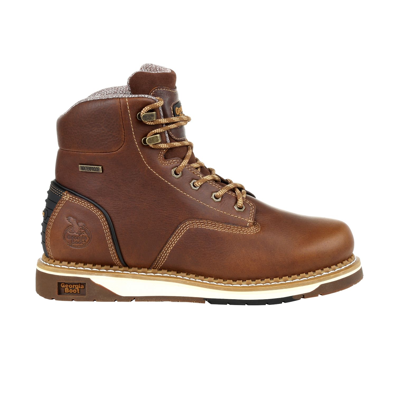 Мужские ботинки Georgia Boots AMP LT Wedge Waterproof Ankle Work — фото 2
