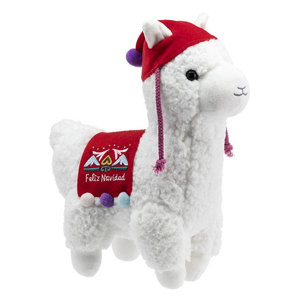 Christmas store llama plush