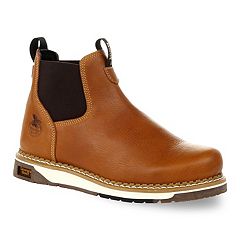 Kohl's mens work outlet boots