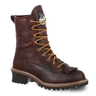 Georgia Boots Logger Men's Waterproof Steel Toe Work Boots