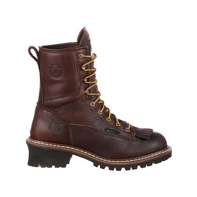 Georgia Boots Logger Men's Waterproof Steel Toe Work Boots