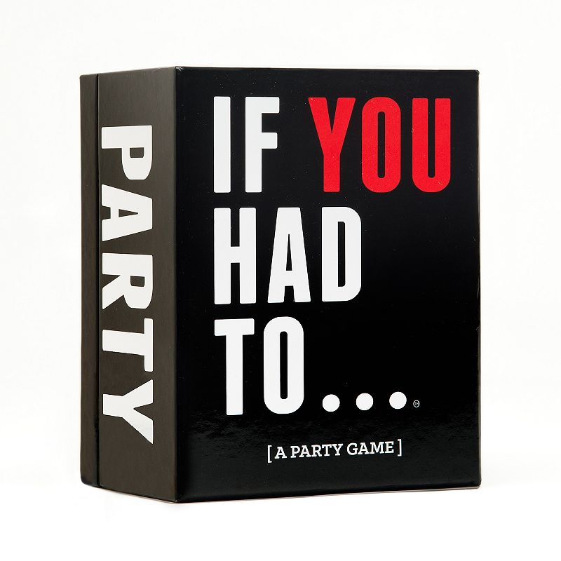 If You Had To... Adult Card Game by DSS Games, Multicolor