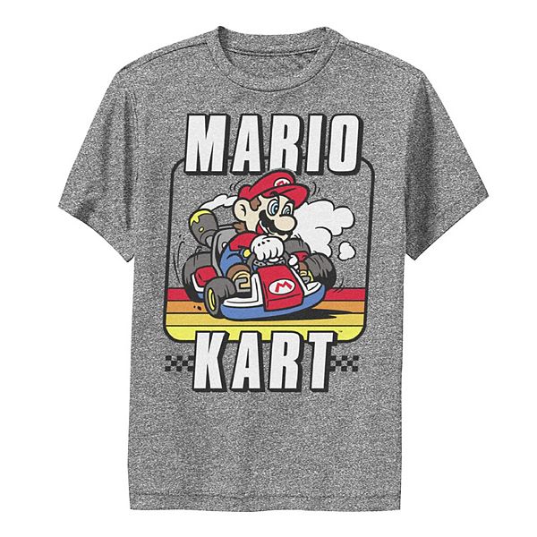 Boys 8-20 Nintendo Mario Kart Need For Speed Gaming Poster Graphic Tee