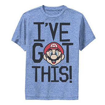 Boys 6-20 Nintendo Super Mario Marios Got This Gaming Poster Graphic Tee