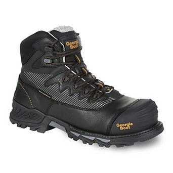 Georgia Boots Rumbler Men's Waterproof Composite Toe Ankle High Leather Work Boots