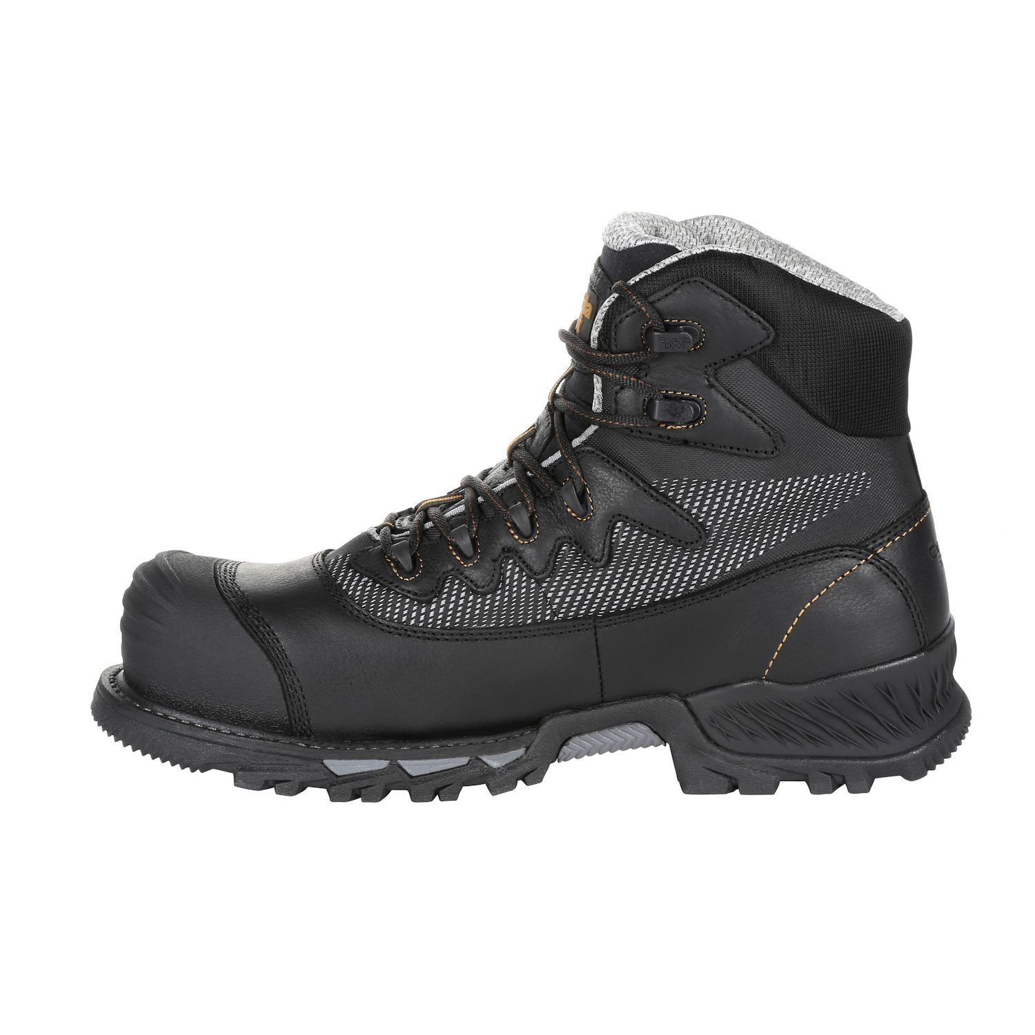 Мужские ботинки Georgia Boots Rumbler Waterproof Composite Toe Ankle High Leather Work — фото 3
