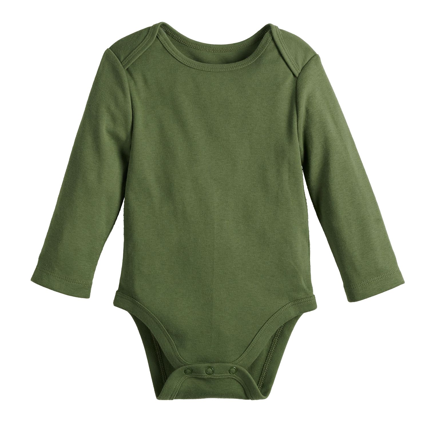 olive green baby boy shirt
