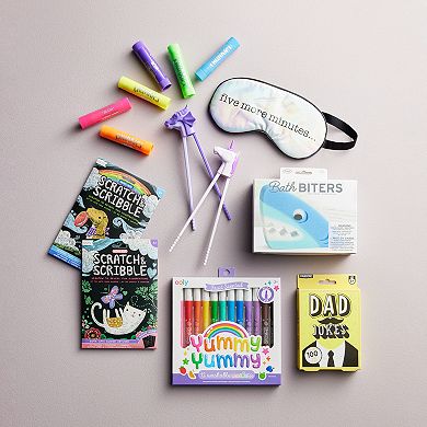Ooly Playful Pups Mini Scratch & Scribble Art Kit